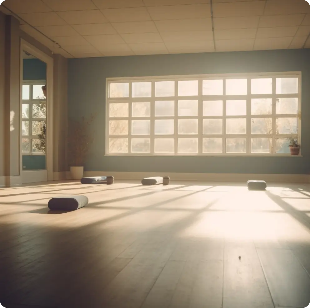 Yoga studio software for renting training spaces