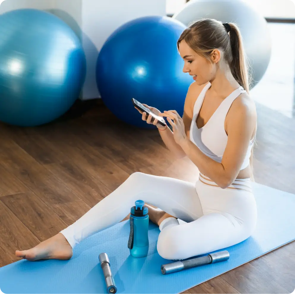 Yoga studio software with push notification campaigns management