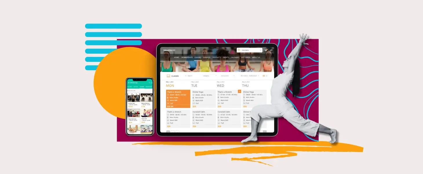 Empowering yoga businesses with advanced booking software